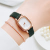 Minimalist Ladies Watch with Leather Strap