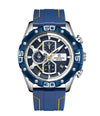 Blue Dial Chronograph Watch