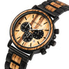 Luxury Wood Stainless Steel Wooden Watch