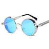 Metal Round Steampunk Sunglasses