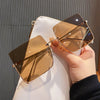 Fashionable Oversized Square Sunglasses