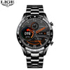 Full Circle Touch Screen Steel Band Watch